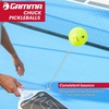 image:imageGAMMA Chuck Outdoor Pickleballs Symmetrical 38Hole Design USAPA Approved for Tournament Play Durable AllWeather Endurance Consistent Flight Enhanced Speed Competitive amp Practice6 Pack