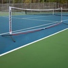 image:imageGAMMA Portable Pickleball Net 22ft amp 11ft Sets 2mm Braided Indoor and Outdoor Pickleball Net for Practice Friend and Family Games Versatile Design 22ft Regulation Size for Tournament Play11 with Carrying Bag