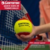 image:imageGAMMA Quick Kids Training Tennis Balls for Kids amp Beginners LowCompression Core Reduces Speed amp Bounce Great for Tennis Practice USTA amp ITF Approved for 10 amp Under Tournaments Parent12 Bag