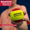 image:imageGAMMA Quick Kids Training Tennis Balls for Kids amp Beginners LowCompression Core Reduces Speed amp Bounce Great for Tennis Practice USTA amp ITF Approved for 10 amp Under Tournaments Parent12 Bag