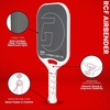 image:imageGAMMA RCF Airbender Pickleball Paddle Raw Carbon Fiber Customizable Handle Weight System amp Aerodynamic Open Throat wShock Absorbing Gel Insert 22mm amp 16mm16 MM  Deluxe Box Set