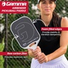 image:imageGAMMA RCF Airbender Pickleball Paddle Raw Carbon Fiber Customizable Handle Weight System amp Aerodynamic Open Throat wShock Absorbing Gel Insert 22mm amp 16mm13 MM  Paddle Only