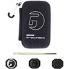image:imageGAMMA RCF Airbender Pickleball Paddle Raw Carbon Fiber Customizable Handle Weight System amp Aerodynamic Open Throat wShock Absorbing Gel Insert 22mm amp 16mm16 MM  Deluxe Box Set