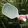 image:imageGAMMA Rainmaker Pickleball Paddle  Lightweight Large Sweet Spot Microbead Carbon Fiber Face for Increased Spin amp Control Customizable Swing WeightGreen