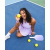 image:imageGAMMA Rainmaker Pickleball Paddle  Lightweight Large Sweet Spot Microbead Carbon Fiber Face for Increased Spin amp Control Customizable Swing WeightPurple