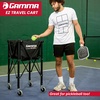 image:imageGAMMA Sports EZ Travel Cart Tennis amp Pickleball Hopper Padel Portable Compact Design Sturdy Lightweight Construction EZ Bags 150 or 250 Capacity Premium Carrying Case Included150 Ball