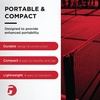 image:imageGAMMA Sports EZ Travel Cart Tennis amp Pickleball Hopper Padel Portable Compact Design Sturdy Lightweight Construction EZ Bags 150 or 250 Capacity Premium Carrying Case Included250 Ball