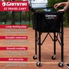 image:imageGAMMA Sports EZ Travel Cart Tennis amp Pickleball Hopper Padel Portable Compact Design Sturdy Lightweight Construction EZ Bags 150 or 250 Capacity Premium Carrying Case Included150 Ball