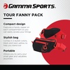 image:imageGAMMA Sports Pickleball amp Racquet Bags Sling Bag Tote Bag Tour Backpack Fanny Pack Adjustable Bags with Room for Paddles Gear Clothes Water Bottles MenWomen Hit the Courts in StyleFanny Pack Black