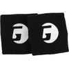 image:imageGAMMA Sports Sweatbands Headband Wrist Bands SingleDouble BlackWhite Superior Absorption Athletic Wear Pickleball Tennis Working Out Running Racquet SportsBlack