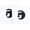 image:imageGAMMA Sports Sweatbands Headband Wrist Bands SingleDouble BlackWhite Superior Absorption Athletic Wear Pickleball Tennis Working Out Running Racquet SportsWhite