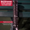 image:imageGAMMA Sports Tennis Racquet Ultra Cushion Replacement Grip  Contoured Multi Black with Textured Perforations for Enhanced Absorption Comfort and Control