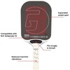 image:imageGamma Airbender 16 XL Shockbuster Weight  HeavyDuty Paddle Throat Weight for Maximum Stability amp Vibration Dampening  Boost Power Control amp Solid Feel  Ultimate Customization