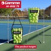 image:imageGamma Ball Hopper HiRise 75  Heavy Duty Tennis Ball Basket with Handle for Easy Pickup amp Storage  Holds 75 Tennis Balls Durable Steel Construction WeatherResistant Coating  Blue