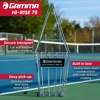 image:imageGamma Ball Hopper HiRise 75  Heavy Duty Tennis Ball Basket with Handle for Easy Pickup amp Storage  Holds 75 Tennis Balls Durable Steel Construction WeatherResistant Coating  Blue