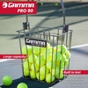 image:imageGamma Ball Hopper Pro 90  Heavy Duty Tennis Ball Basket with Adjustable Padded Handle  Holds 90 Tennis Balls  Easy Pickup and Carry for Tennis Practice and Coaching
