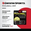 image:imageGamma Honeycomb Cushion Grip for Pickleball Paddles MoistureWicking Pickleball Replacement Grip Premium Pickleball Equipment for Practice and GamesBlackRed