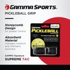 image:imageGamma Honeycomb Cushion Grip for Pickleball Paddles MoistureWicking Pickleball Replacement Grip Premium Pickleball Equipment for Practice and GamesBlackBlue