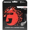 image:imageGamma Jet Tennis String  AMP Polyester Tennis String 16g 17g 18g Multiple Colors Maximum Control Spin Twisted Rib Profile Racket StringBlack