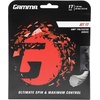 image:imageGamma Jet Tennis String  AMP Polyester Tennis String 16g 17g 18g Multiple Colors Maximum Control Spin Twisted Rib Profile Racket StringBlack