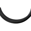 image:imageGamma Jet Tennis String  AMP Polyester Tennis String 16g 17g 18g Multiple Colors Maximum Control Spin Twisted Rib Profile Racket StringBlack