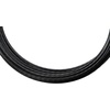 image:imageGamma Jet Tennis String  AMP Polyester Tennis String 16g 17g 18g Multiple Colors Maximum Control Spin Twisted Rib Profile Racket StringBlack