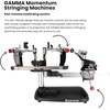 image:imageGamma Momentum Drop Weight Stringing Machine ParentSwivel Base and Spring Tension Winder