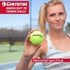 image:imageGamma Orange 60 and Green 78 Dot Training Tennis Balls for Kids amp Beginners LowCompression Core Reduces Speed amp Bounce Great for Tennis Practice USTA and ITF Approved for 10 amp Under TournamentGreen Dot 78