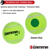 image:imageGamma Orange 60 and Green 78 Dot Training Tennis Balls for Kids amp Beginners LowCompression Core Reduces Speed amp Bounce Great for Tennis Practice USTA and ITF Approved for 10 amp Under TournamentGreen Dot 78