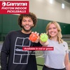 image:imageGamma Photon Indoor Pickleballs Pack of 6 USAPA Approved HighVisibility Durable and UltraBalancedRed