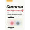 image:imageGamma Shockbuster Ring and ButtonTennis Racket Dampeners EasytoInstall Tennis Dampener with Zorbicon Gel Technology Minimizes Vibration During Prolonged UseRedBlack