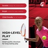 image:imageGamma Sports Junior Tennis Racquet Quick Kids 19 Inch Tennis Racket  Prestrung Youth Tennis Racquets for Boys and Girls  93 Inch Head Size  Prestrung21  Red