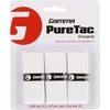 image:imageGamma Sports PureTac Tennis Overgrip Extra Tacky Racquet OG Moisture Absorbent Packs Available Superior Playability Racket Pickleball Platform Badminton PaddleWhite
