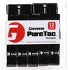 image:imageGamma Sports PureTac Tennis Overgrip Extra Tacky Racquet OG Moisture Absorbent Packs Available Superior Playability Racket Pickleball Platform Badminton PaddleBlack