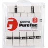 image:imageGamma Sports PureTac Tennis Overgrip Extra Tacky Racquet OG Moisture Absorbent Packs Available Superior Playability Racket Pickleball Platform Badminton PaddleWhite
