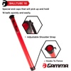 image:imageGamma Sports Tennis Ball Tube Pickup  18Ball Capacity with Carry Strap and Durable Rubber End Caps with Fence Clips  Quick Court Cleanup Tool for Players Coaches amp InstructorsRed