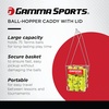 image:imageGamma Sports Tennis BallHopper Pro 90 Brute 325 Risette amp Hoppette 50 Hi Rise 75 Hoppers amp Carts Easy Pick Up Carrying amp Storage Durable Pickleball Padel75
