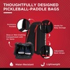 image:imageGamma Sports Tour Backpack WaterResistant Pickleball Bag for Pickleball Paddles Gear and Clothes Black