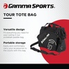 image:imageGamma Sports Tour Tote Bag Pickleball Bag for Pickleball Paddles Gear and Clothes Black