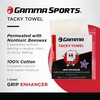 image:imageGamma Tacky Towel for Tennis Pickleball Padel Golf Baseball NonToxic Grip Enhancer Improves Control LongLasting AntiSlip Formula USTA Approved 8x5New Tacky Towel