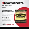image:imageGamma Tacky Towel for Tennis Pickleball Padel Golf Baseball NonToxic Grip Enhancer Improves Control LongLasting AntiSlip Formula USTA Approved 8x5Previous Tacky Towel