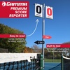 image:imageGamma Tennis Premium Score Reporter Premium Court Equipment Sturdy Reporter with Large Numbers for Visibility Great for Tennis and All Court Sports