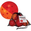 image:imageGamma TwoTone Outdoor Training Pickleballs RedOrange YellowRed GreenPurple Practice High Visibility Consistent Bounce Durable Spin Tournament Training 3 Pack 6 Pack12 PackOrangeRed