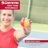 image:imageGamma TwoTone Outdoor Training Pickleballs RedOrange YellowRed GreenPurple Practice High Visibility Consistent Bounce Durable Spin Tournament Training 3 Pack 6 Pack12 PackOrangeRed