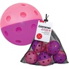 image:imageGamma TwoTone Outdoor Training Pickleballs RedOrange YellowRed GreenPurple Practice High Visibility Consistent Bounce Durable Spin Tournament Training 3 Pack 6 Pack12 PackIndoor Purple