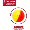 image:imageGamma TwoTone Outdoor Training Pickleballs RedOrange YellowRed GreenPurple Practice High Visibility Consistent Bounce Durable Spin Tournament Training 3 Pack 6 Pack12 PackOrangeRed
