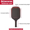 image:imageGamma Weighted Tape  Adjustable Paddle amp Racquet Weight for Enhanced Control Power amp Speed  Customizable Tape for Pickleball Tennis Padel Parent14 Roll
