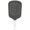 image:imageGAMMA RCF Obsidian Pickleball Paddle Raw Carbon Fiber 10mm 13mm and 16mm Options Comfortable Molded Foam Handle Sleak Design Customizable Handle Weight SystemObsidian 13