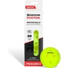 image:imageGamma Photon Indoor Pickleballs Pack of 6 USAPA Approved HighVisibility Durable and UltraBalancedYellow