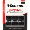 image:imageGamma Pickleball Supreme Overgrip Easy to Apply Grip Tape for Pickleball Paddles Badminton Squash Padel Racquets Replacement Tacky Over Wrap Bands Multiple Color OGBlack
